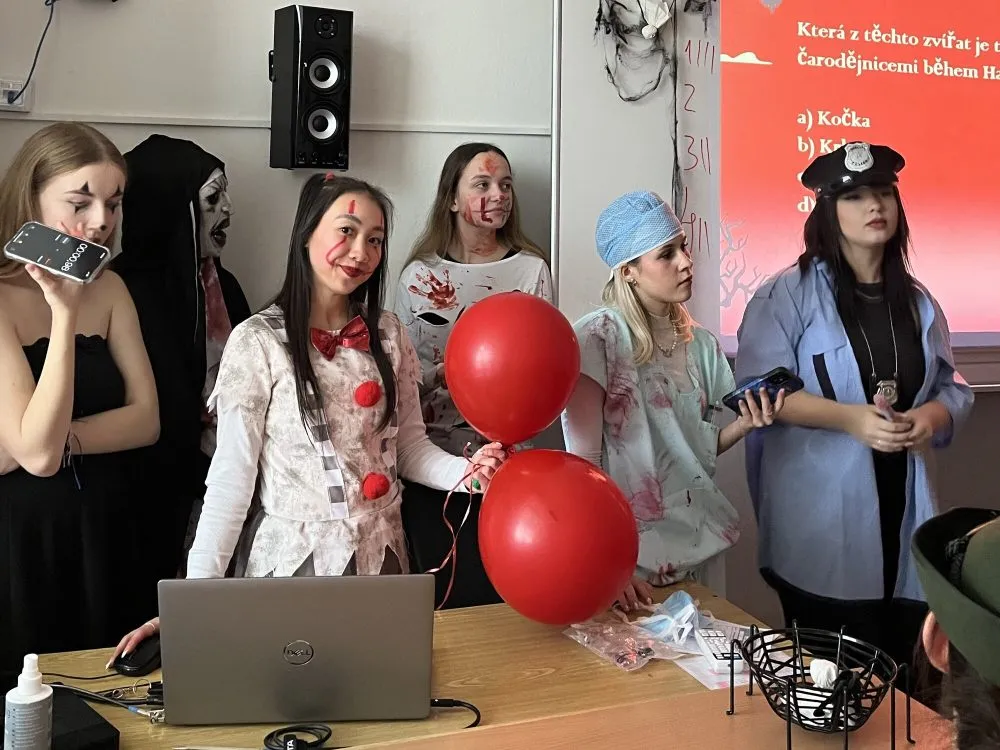 Strašidelný Halloween poprvé na Trading Centre Litomyšl