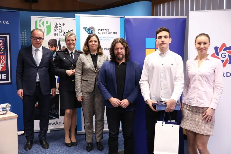 Úspěch Patrika Landsmanna v&nbsp;celostátním kole projektu Kraje pro bezpečný internet