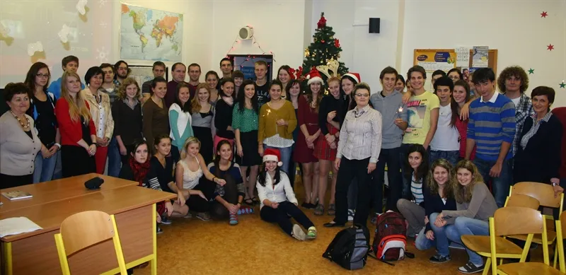 Italská studentka Gymnázia, Mozartova Pardubice Sara Pascariello se loučí