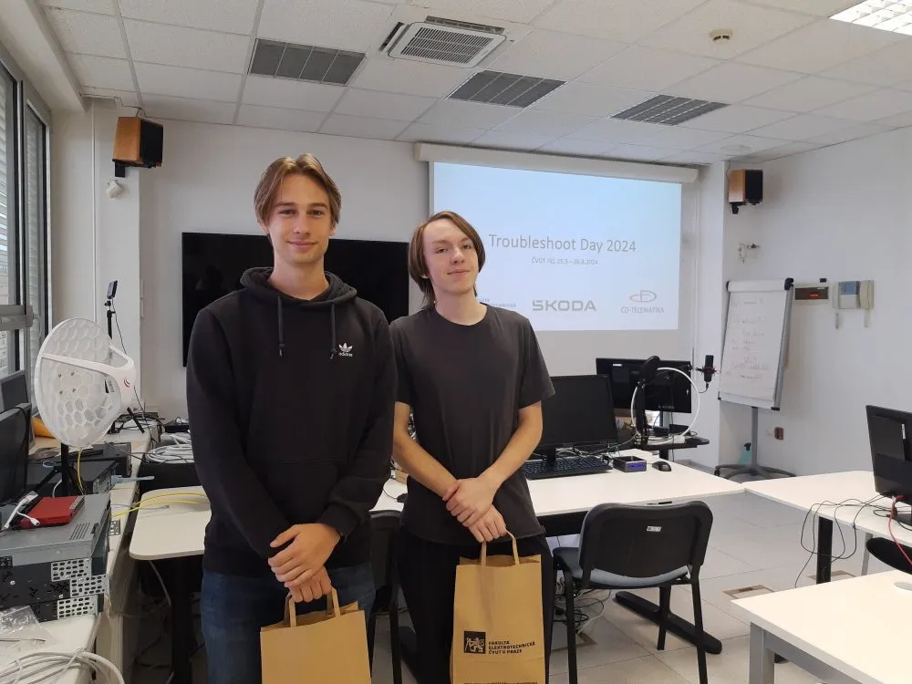SŠTD Česká Třebová na Troubleshoot Day 2024 zvítězila