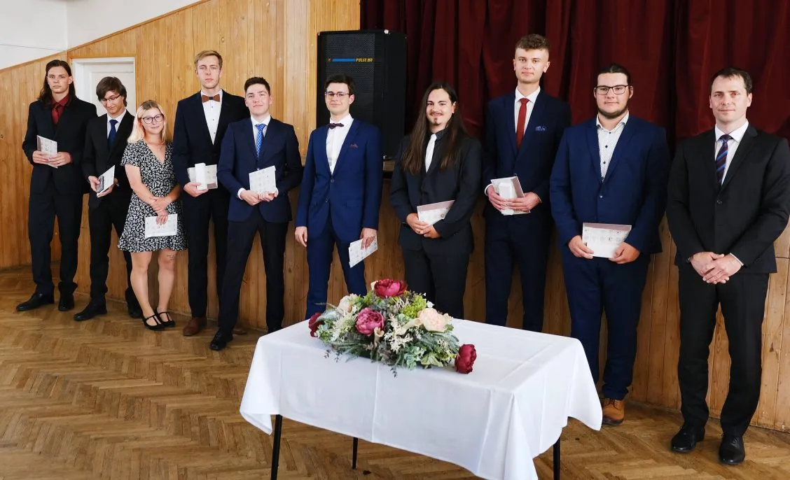 Slavnostní předávání maturitních vysvědčení na SŠTD Česká Třebová