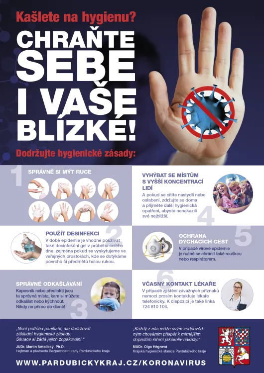 ZMĚNA INFORMACÍ: Krajské organizace dostaly potřebné informace týkající se možného výskytu koronaviru