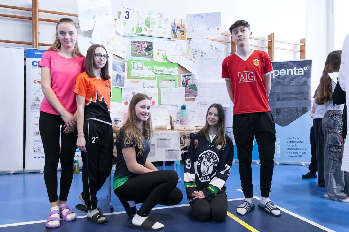 Mladí chemici zkoumali využití chemie ve sportu
