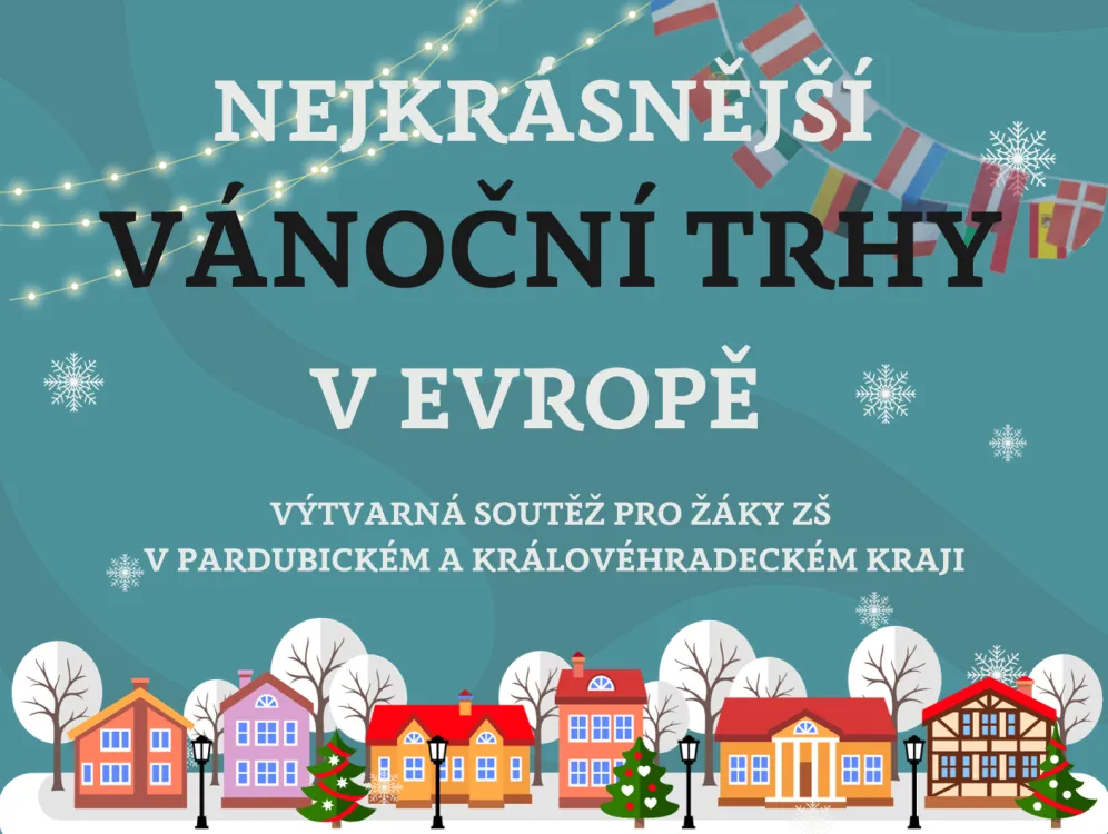 Nakreslete vaše oblíbené vánoční trhy v&nbsp;EU a&nbsp;vyhrajte hodnotné ceny!