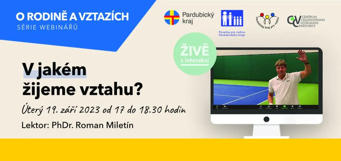 Webinář: „V jakém žijeme vztahu?“
