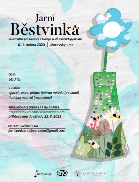 Soustředění Běstvinka – nejen pro účastníky Biologické olympiády
