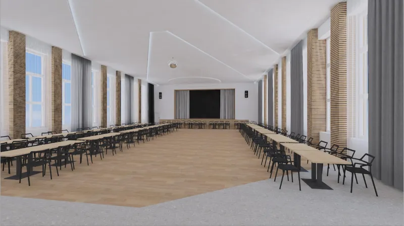Kraj vybral projektanta pro rekonstrukci společenského sálu na technické škole v&nbsp;České Třebové