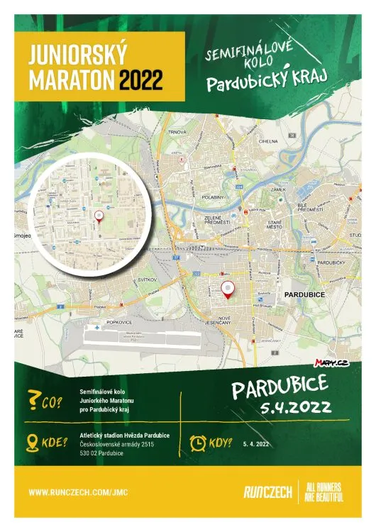 Juniorský maraton – Běžíme pro Evropu 2022