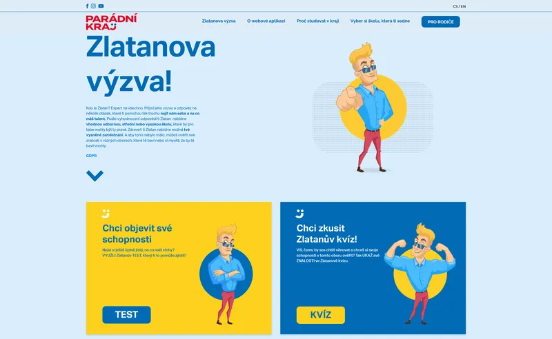 Budoucnosti PARÁDNÍHO kraje pomohou videa s&nbsp;MenTem i&nbsp;ponaučení z&nbsp;přešlapů podnikatelů