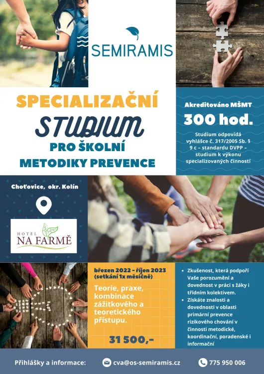 Specializační studium pro školní metodiky prevence