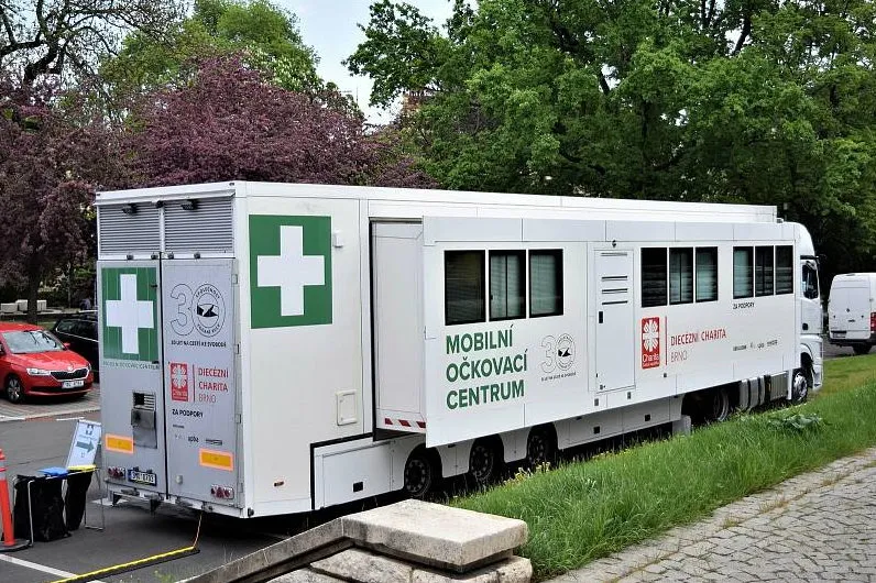 Očkovací kamion (mobilní očkovací tým) – Očkování bez předchozí registrace
