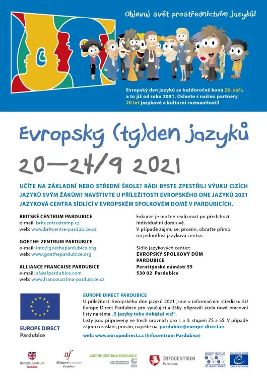 Oslavte Evropský den jazyků 2021
