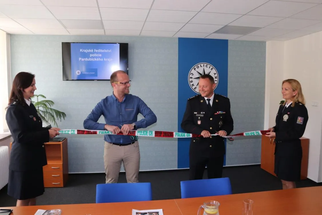 Pardubičtí policejní preventisté mají nové krásné prostory pro pořádání preventivních přednášek a&nbsp;workshopů