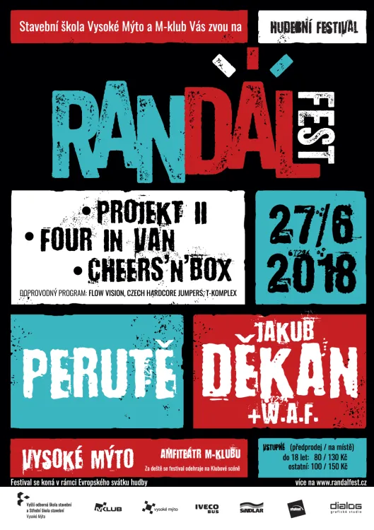 Přijďte oslavit konec školního roku na Randálfest