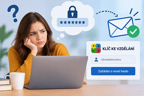 Zapomněl jsem svoje heslo – nemohu se přihlásit