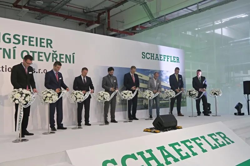 Ve Svitavách otevřela společnost Schaeffler nový závod za 2,5 miliardy