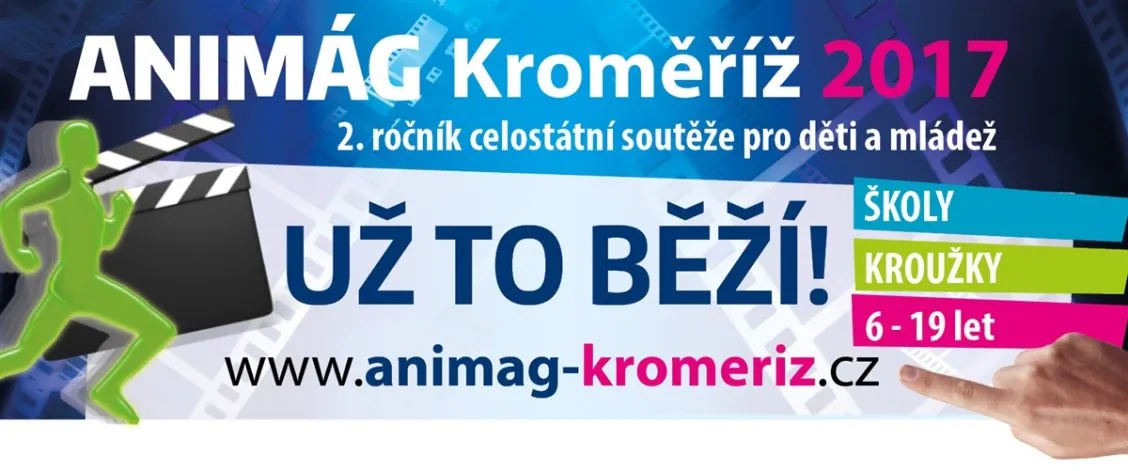 Soutěž v&nbsp;animované tvorbě dětí a&nbsp;mládeže od 6 do 19 let