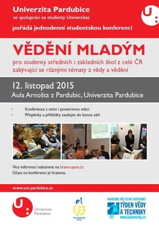 Studentská konference VĚDĚNÍ MLADÝM