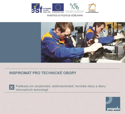 Inspiromat pro technické obory – Publikace pro strojírenské, elektrotechnické, hornické obory a&nbsp;obory informačních technologií