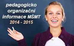 Soubor pedagogicko-organizačních informací pro školy a&nbsp;školská zařízení na školní rok 2014/2015