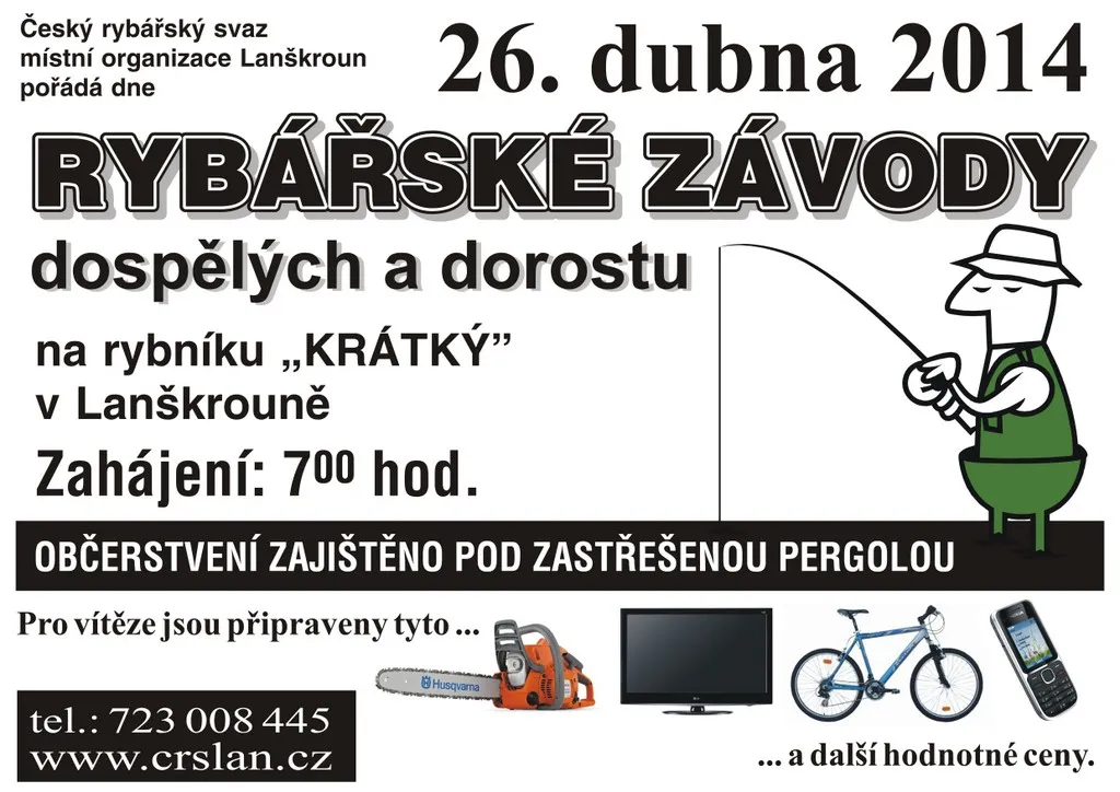 Rybářské závody dospělých a&nbsp;dorostu