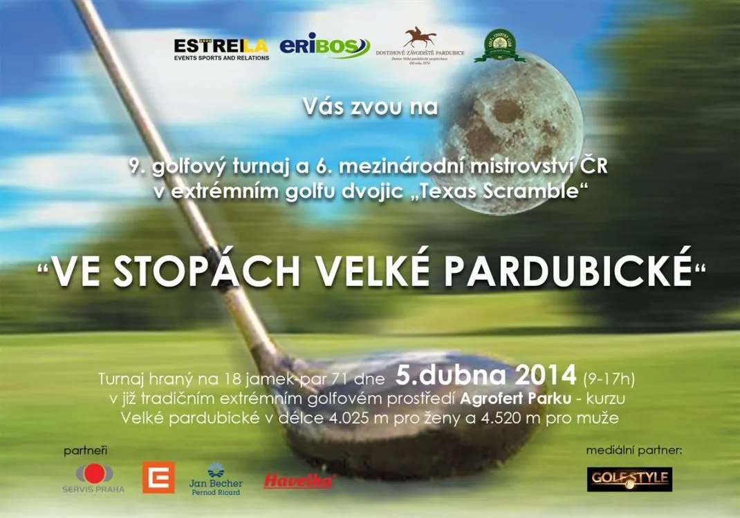 Golfový turnaj „Ve stopách Velké pardubické“