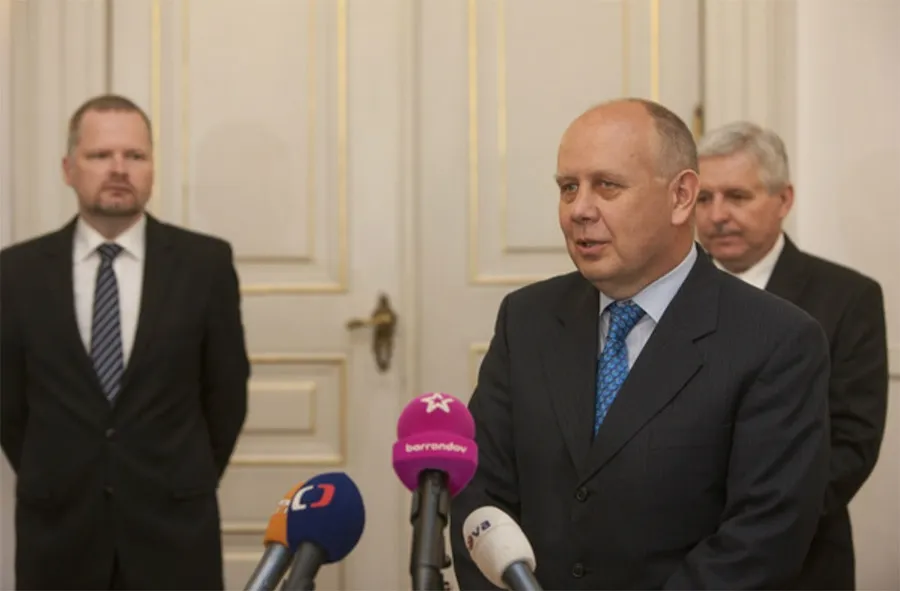 Nový ministr školství Dalibor Štys se ujal úřadu