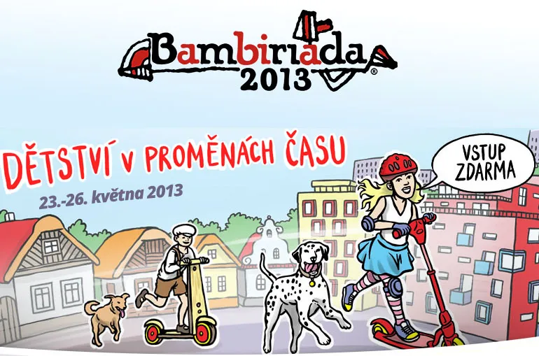 Pozvánka na Bambiriádu 2013 v&nbsp;Chrudimi