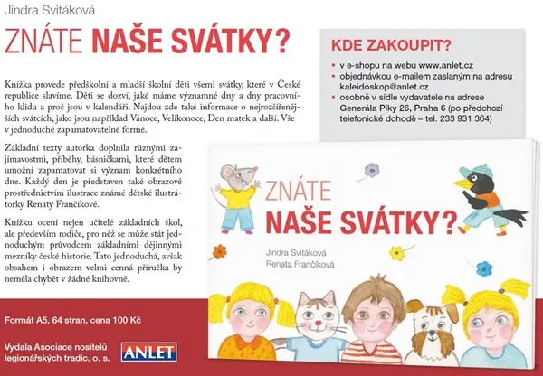 ZNÁTE NAŠE SVÁTKY ?