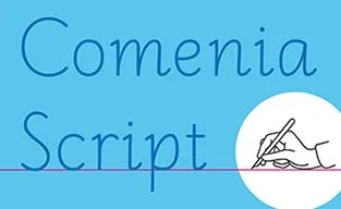 Comenia Script jako alternativní písmo pro školáky