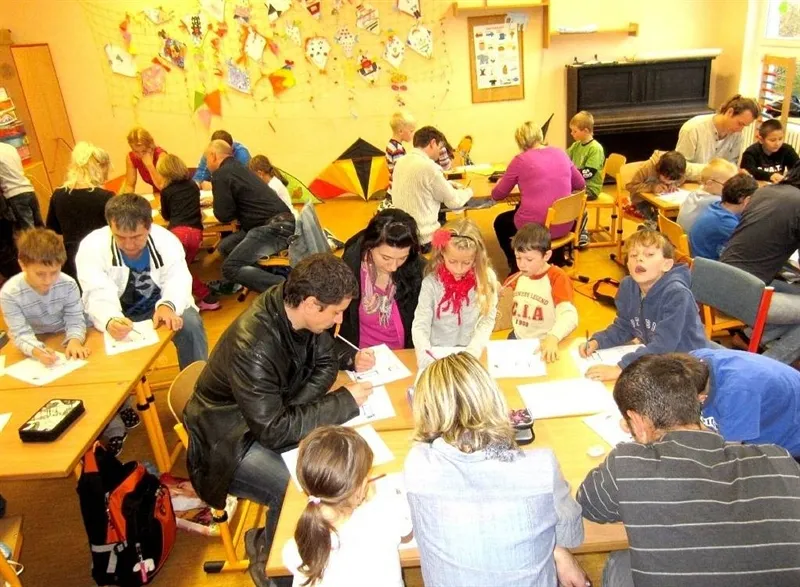 V&nbsp;hlinecké ZŠ Ležáků bavila matematika děti i&nbsp;rodiče