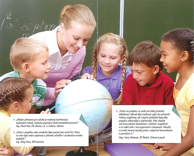 Projekty Partnerství škol – Comenius