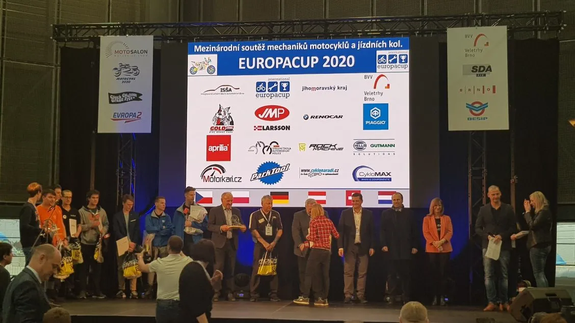 12.&nbsp;ročník Mezinárodní soutěže mechanik motocyklů a&nbsp;jízdních kol Europacup 2020