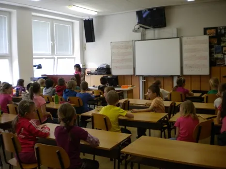 Návštěva předškoláčků z&nbsp;MŠ Zvoneček