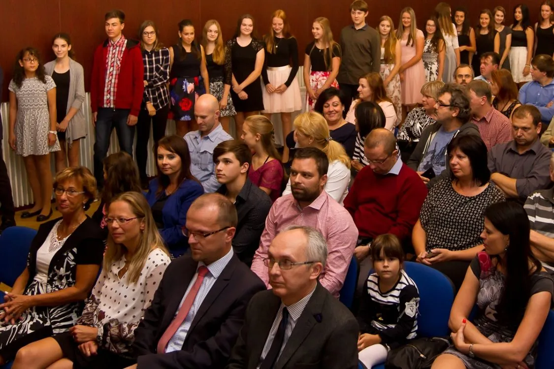 Gymnázium Česká Třebová přivítalo nové studenty