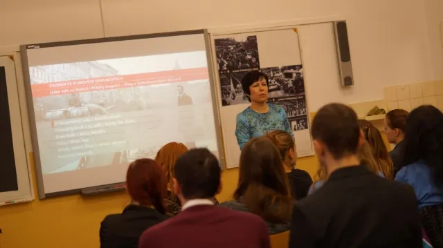 Gymnázium Česká Třebová – Příběhy bezpráví s&nbsp;Josefem Kutou