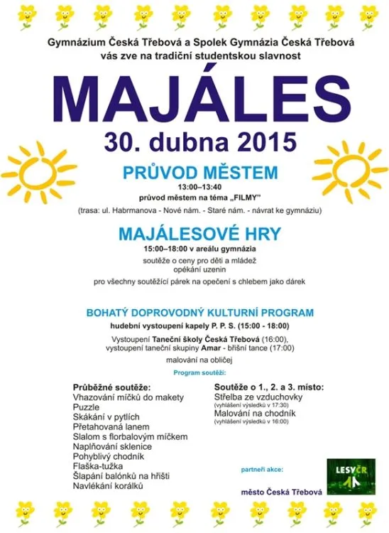 Gymnázium Česká Třebová – Majáles 2015