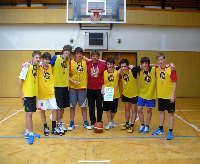 Vítězství basketbalistů Gymnázia Česká Třebová v&nbsp;krajském kole Olympiády dětí a&nbsp;mládeže