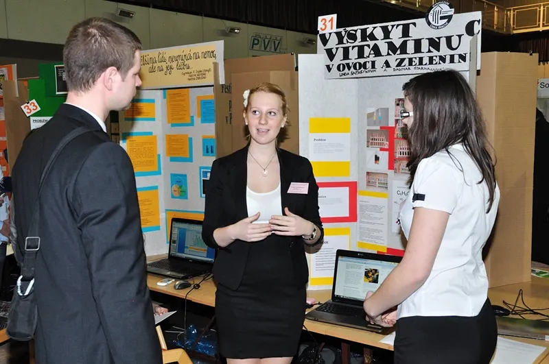 Studentka českotřebovského gymnázia v&nbsp;národním kole Expo Science Amavet!