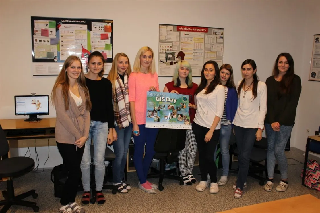 Den GIS na Gymnáziu Dr. Emila Holuba v&nbsp;Holicích