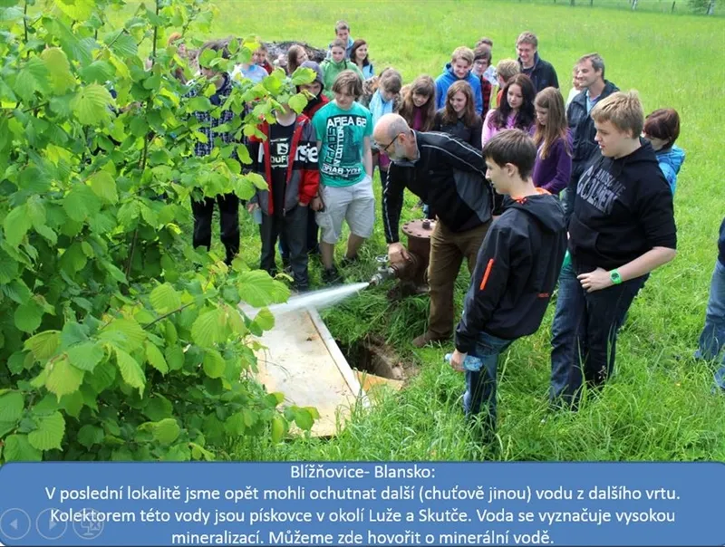 Putování za vodou pohledem kvarty z&nbsp;Gymnázia, Pardubice, Dašická 1083