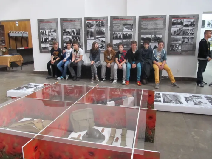 Studenti Gymnázia Vysoké Mýto na návštěvě v&nbsp;Ozorkówu