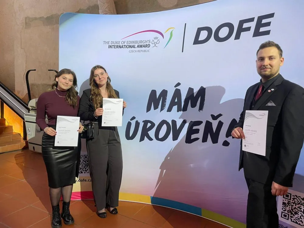 Stříbrná ceremonie DofE v&nbsp;Praze