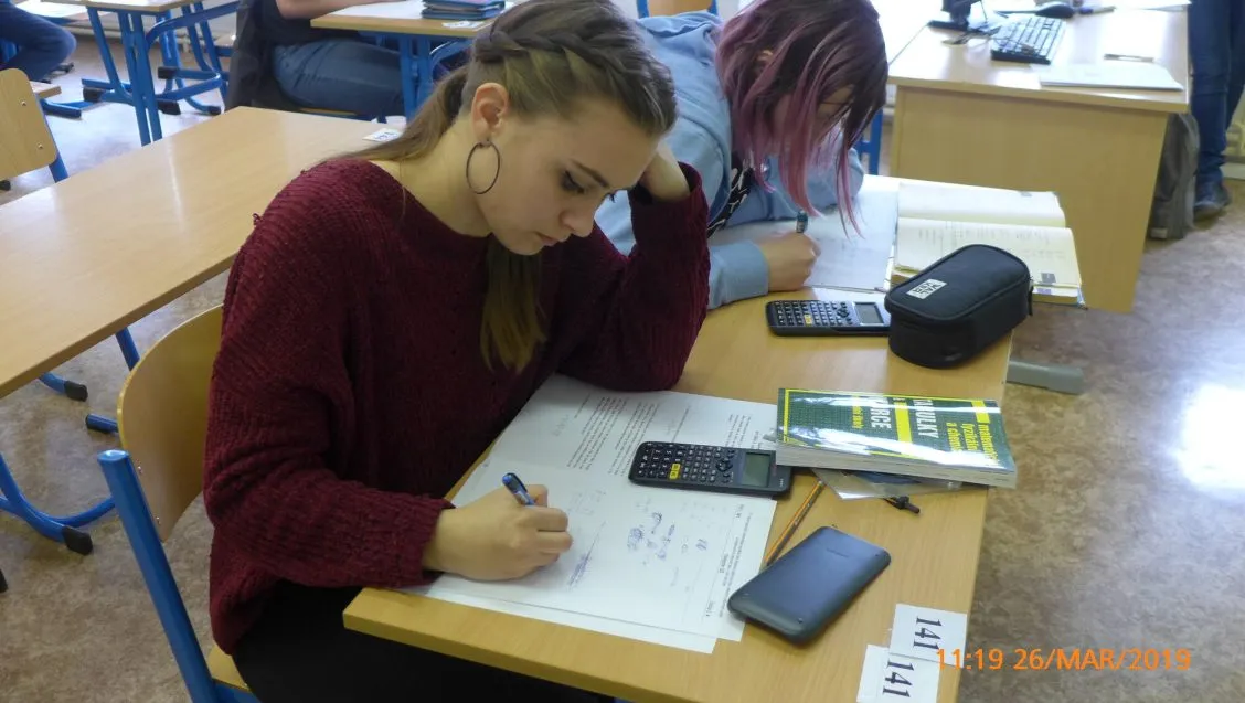 Automobilní škola na Dukle opět pořádala regionální kolo matematické soutěže