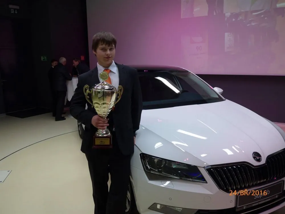 Žák SŠ automobilní Ústí n. O. přivezl zlatou medaili