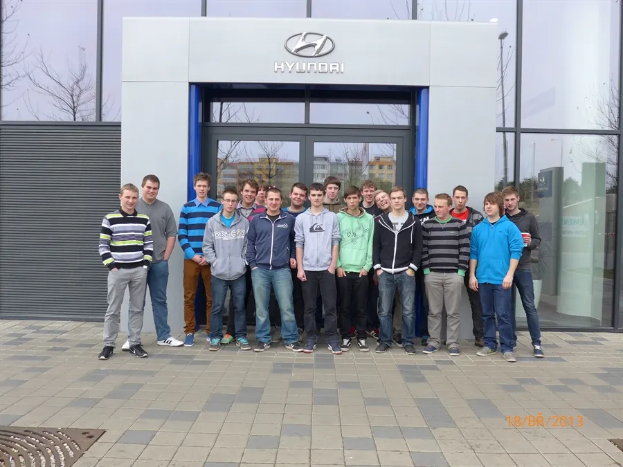 Spolupráce SŠ automobilní Ústí n. O. s&nbsp;firmou Hyundai se rozjíždí