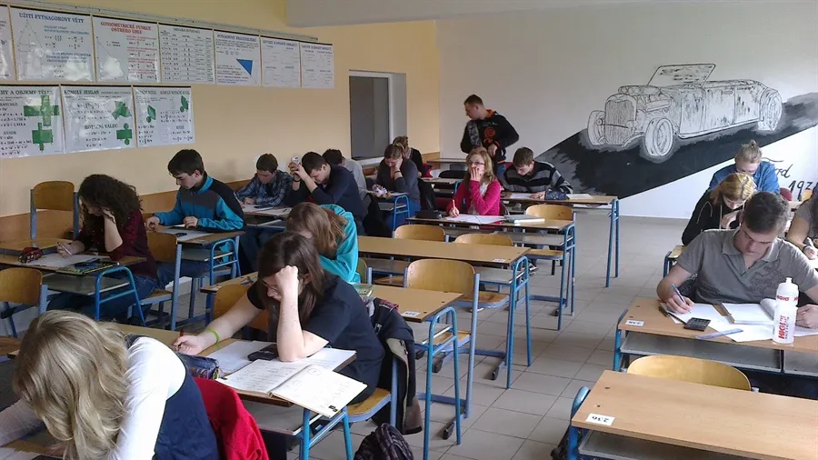 Matematická soutěž na Střední škole automobilní Ústí n. Orlicí