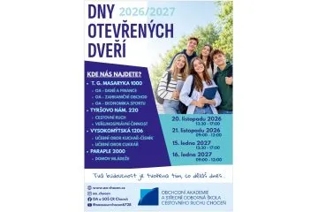 DOD – Obchodní akademie a&nbsp;Střední odborná škola cestovního ruchu Choceň