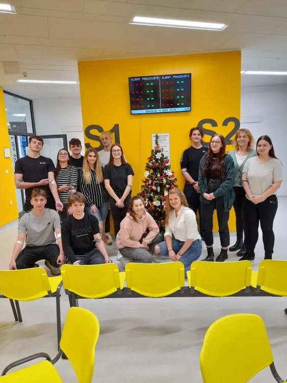 Studenti Obchodní akademie a&nbsp;SOŠ CR Choceň darovali krev!