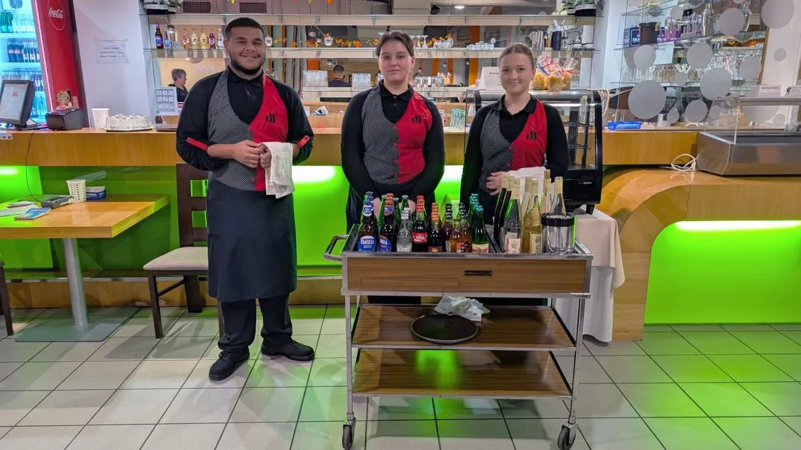 Svatomartinské husí hody ve školní restauraci Fabrika